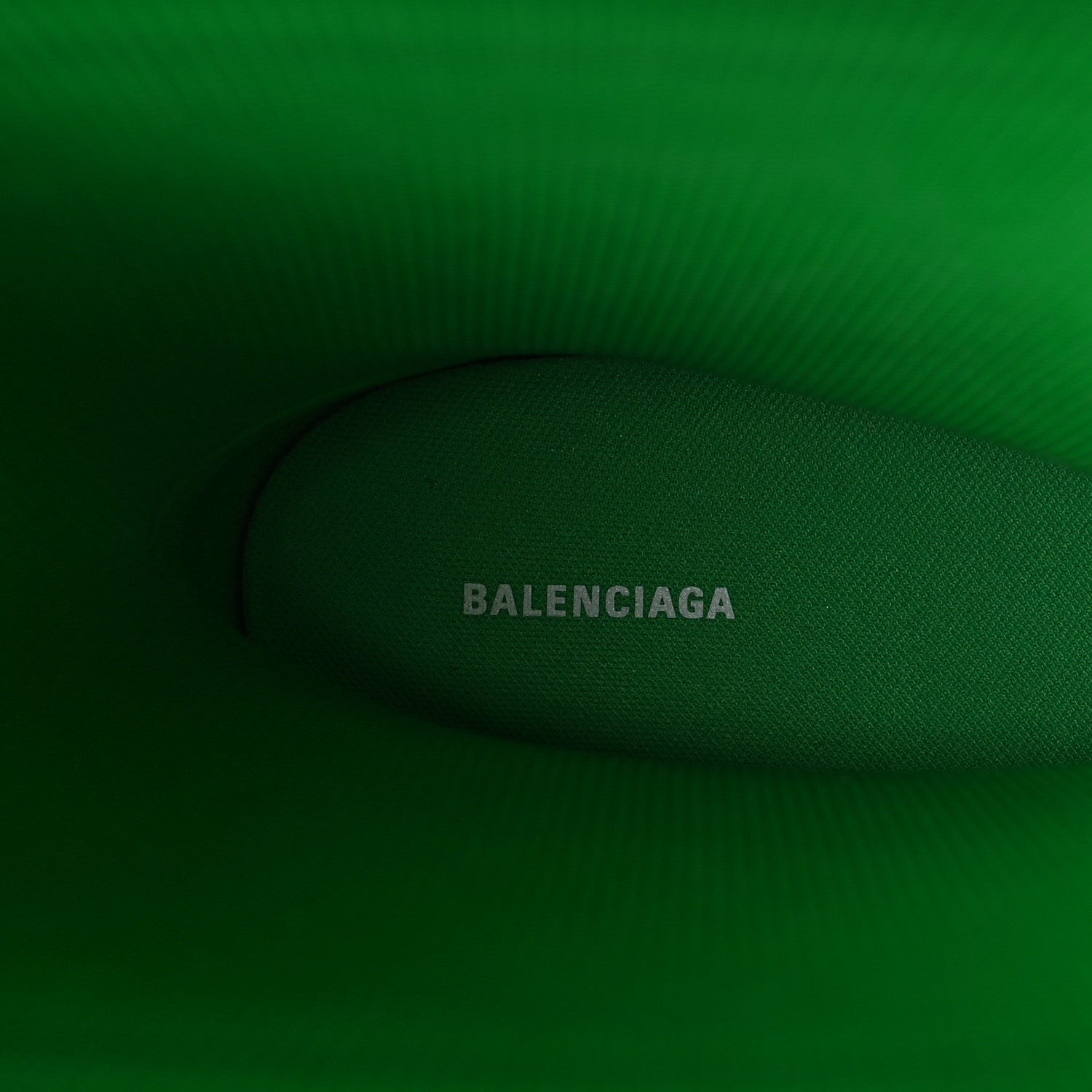 Balenciaga X CROCS Rubber Womens Rain Boots 37 Grass Green 8 of 8