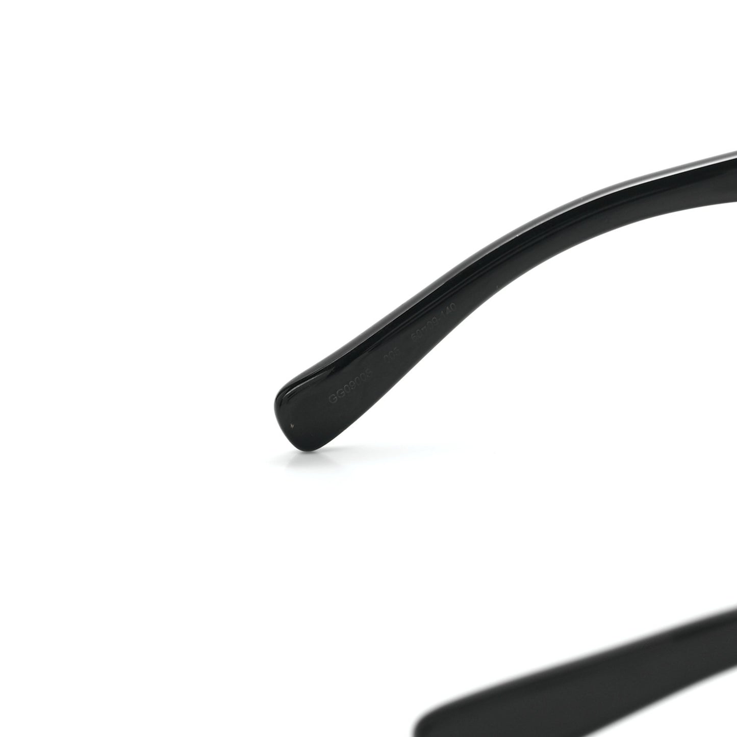 Acetate Shield GG0900S Sunglasses Black Transparent