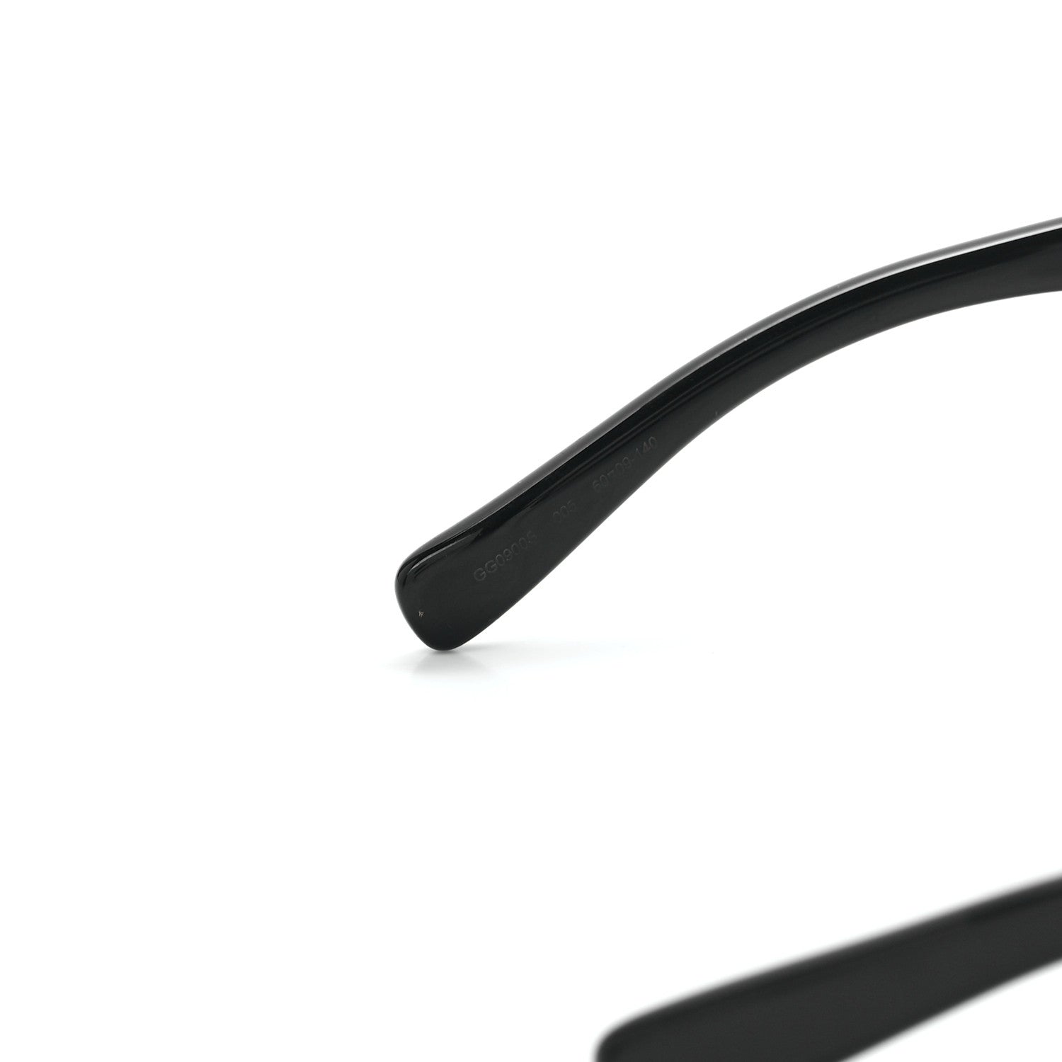 Gucci Acetate Shield GG0900S Sunglasses Black Transparent 5 of 8
