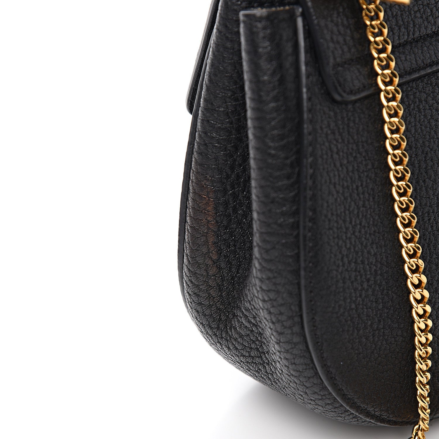 Chloe Grained Lambskin Mini Drew Shoulder Bag Black 9 of 10