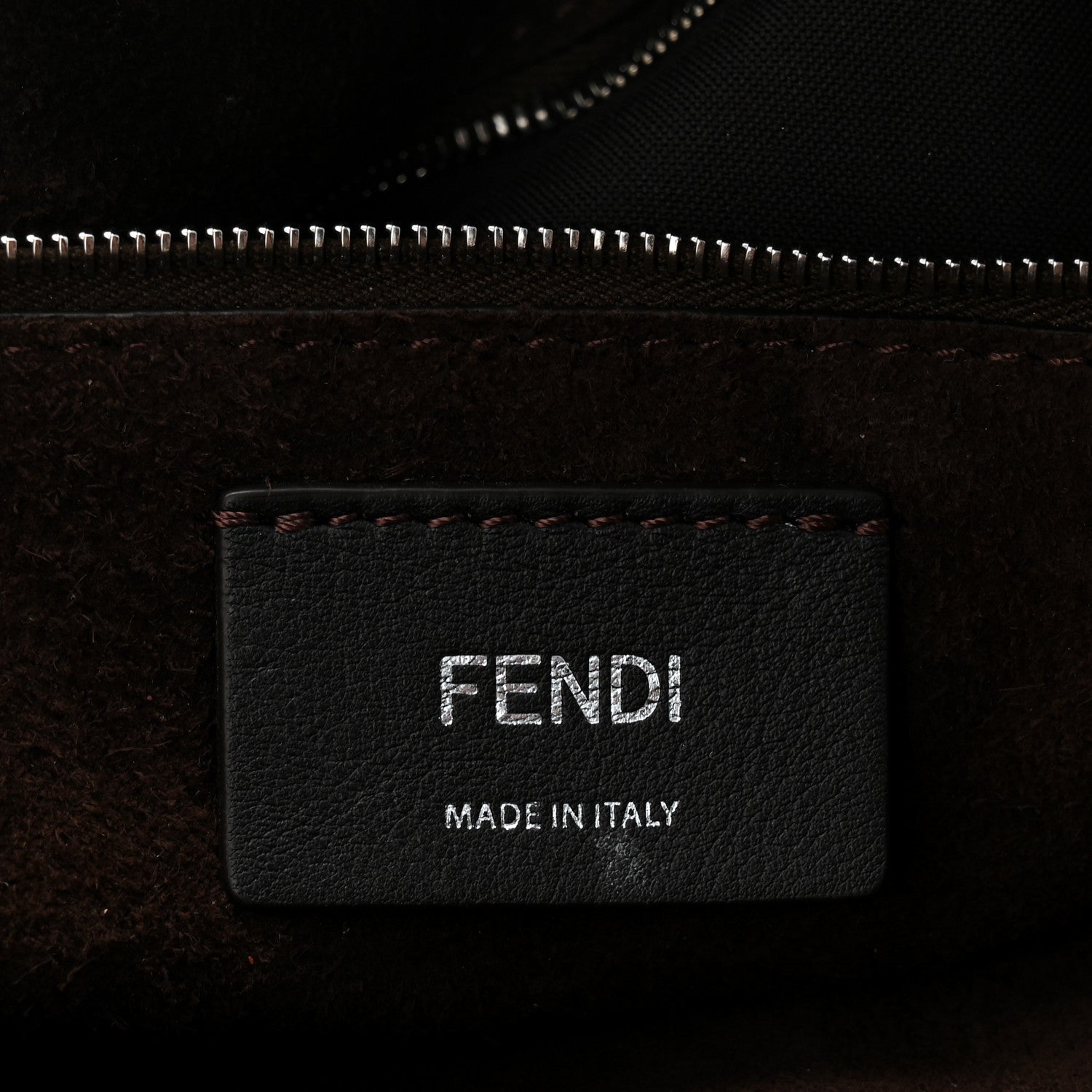 Fendi Vitello Large Simply Fendi Shoulder Bag Black 6 of 10