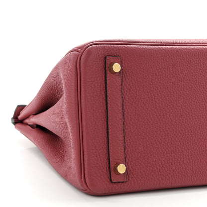Hermes Togo Birkin 30 Rouge Grenat 9 of 14