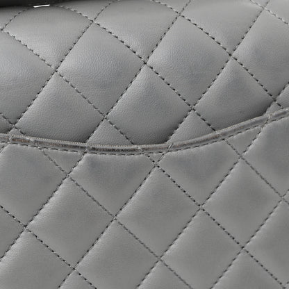 Chanel Calfskin Quilted Bolero De Chanel Flap Bag Grey 14 of 15