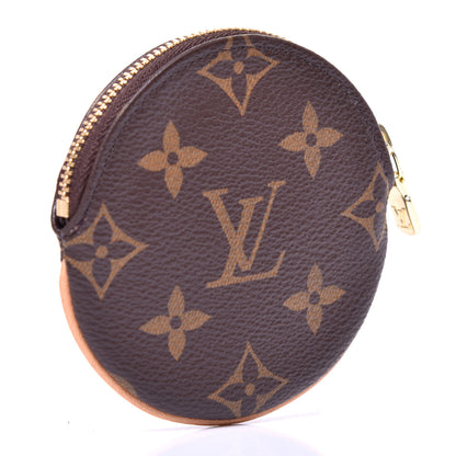 Louis Vuitton Monogram Round Coin Purse 3 of 8