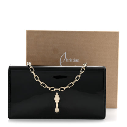 Christian Louboutin Patent Bettina Clutch Black 10 of 10