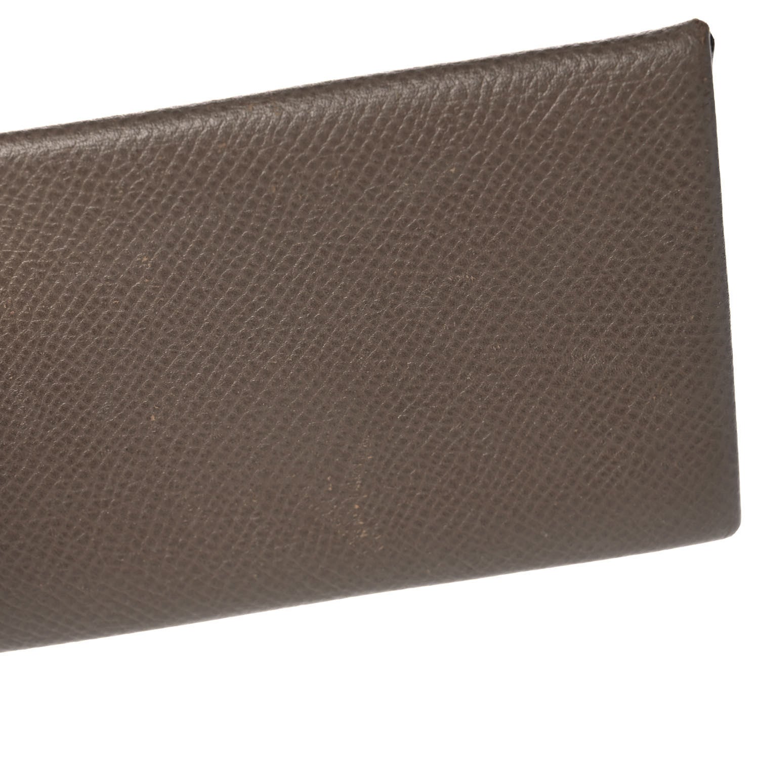 Hermes Epsom Calvi Card Case Etoupe 9 of 10