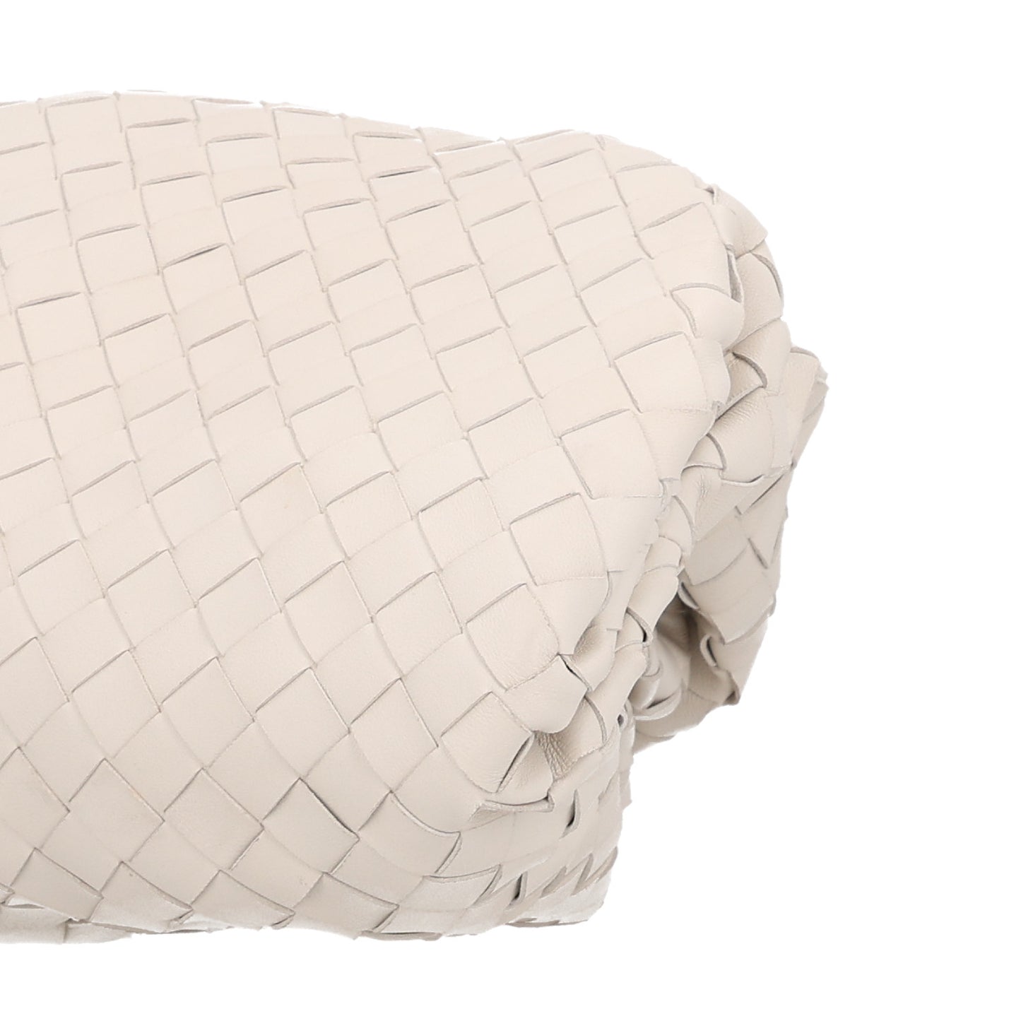 Nappa Maxi Intrecciato The Pouch Oversized Clutch Plaster