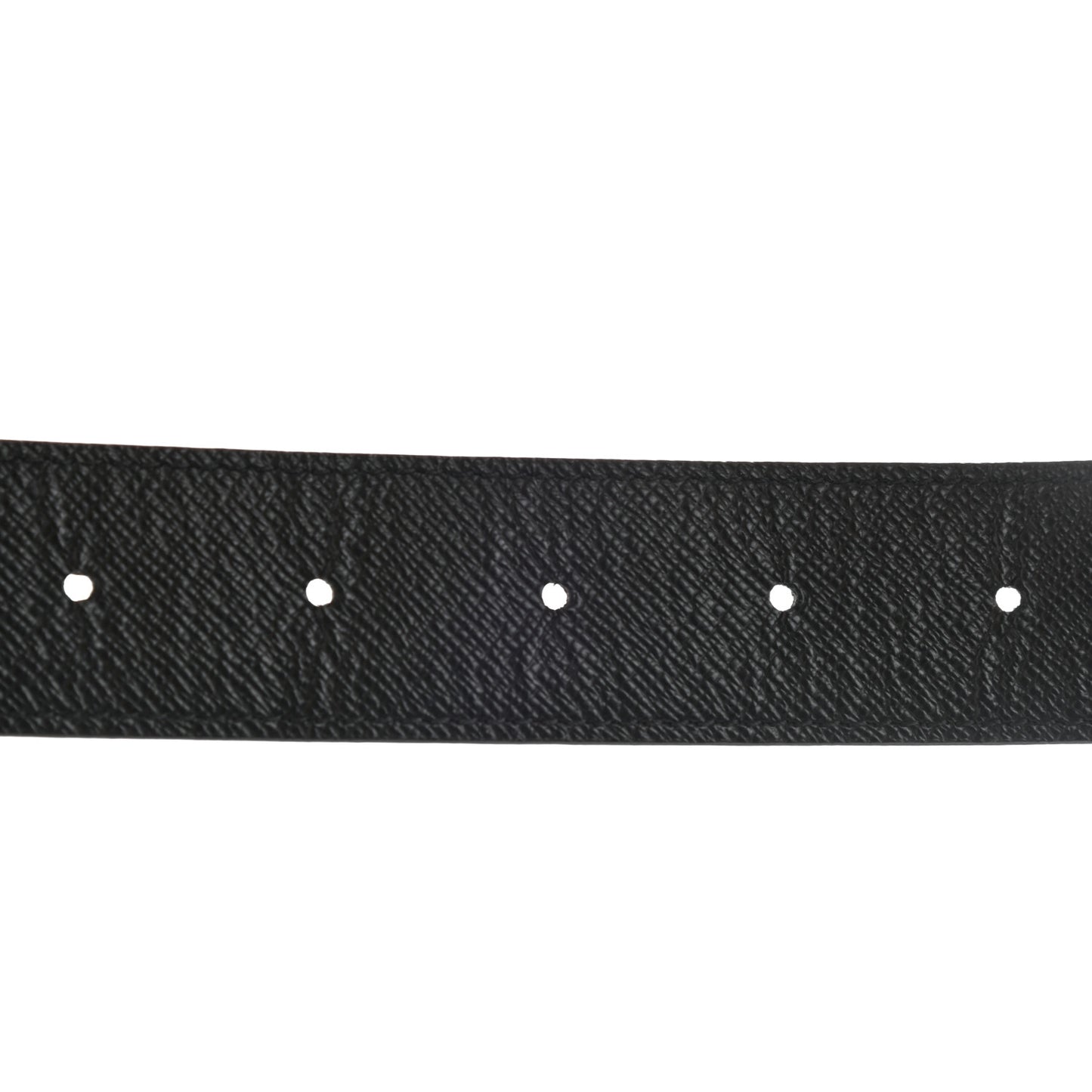 Calfskin Monogram 30mm LV Initiales Reversible Belt 85 34 Black
