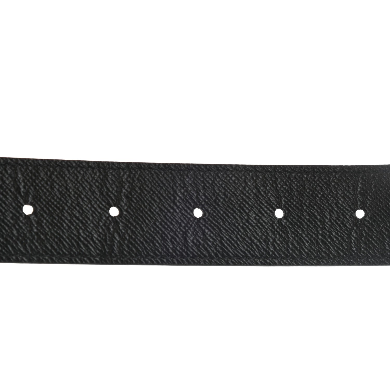 Louis Vuitton Calfskin Monogram 30mm LV Initiales Reversible Belt 85 34 Black 6 of 7