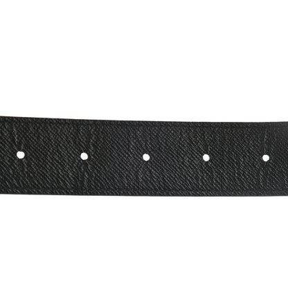 Louis Vuitton Calfskin Monogram 30mm LV Initiales Reversible Belt 85 34 Black 6 of 7