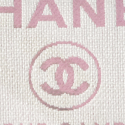 Chanel Woven Straw Raffia Large Deauville Tote Pink 12 of 17