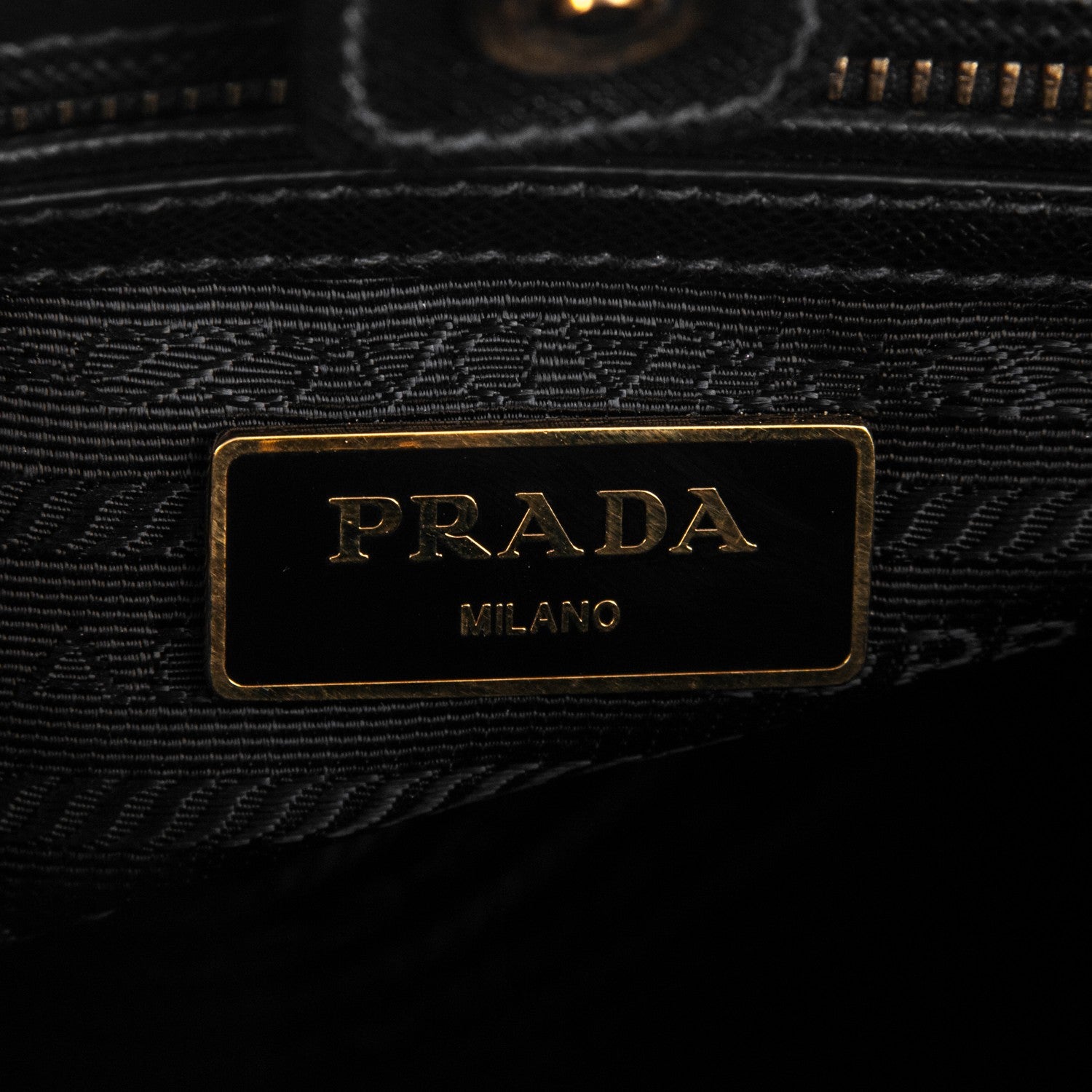 Prada Saffiano Lux Medium Tote Nero Black 6 of 8