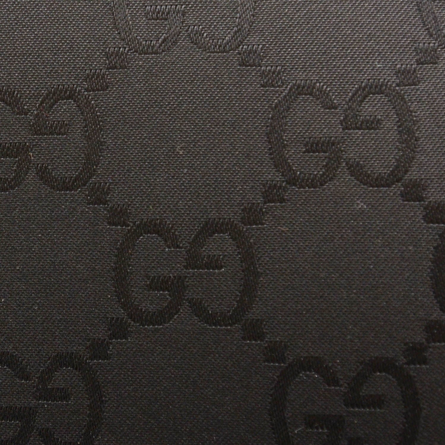 Gucci Nylon Monogram Travel Hobo Black 7 of 8