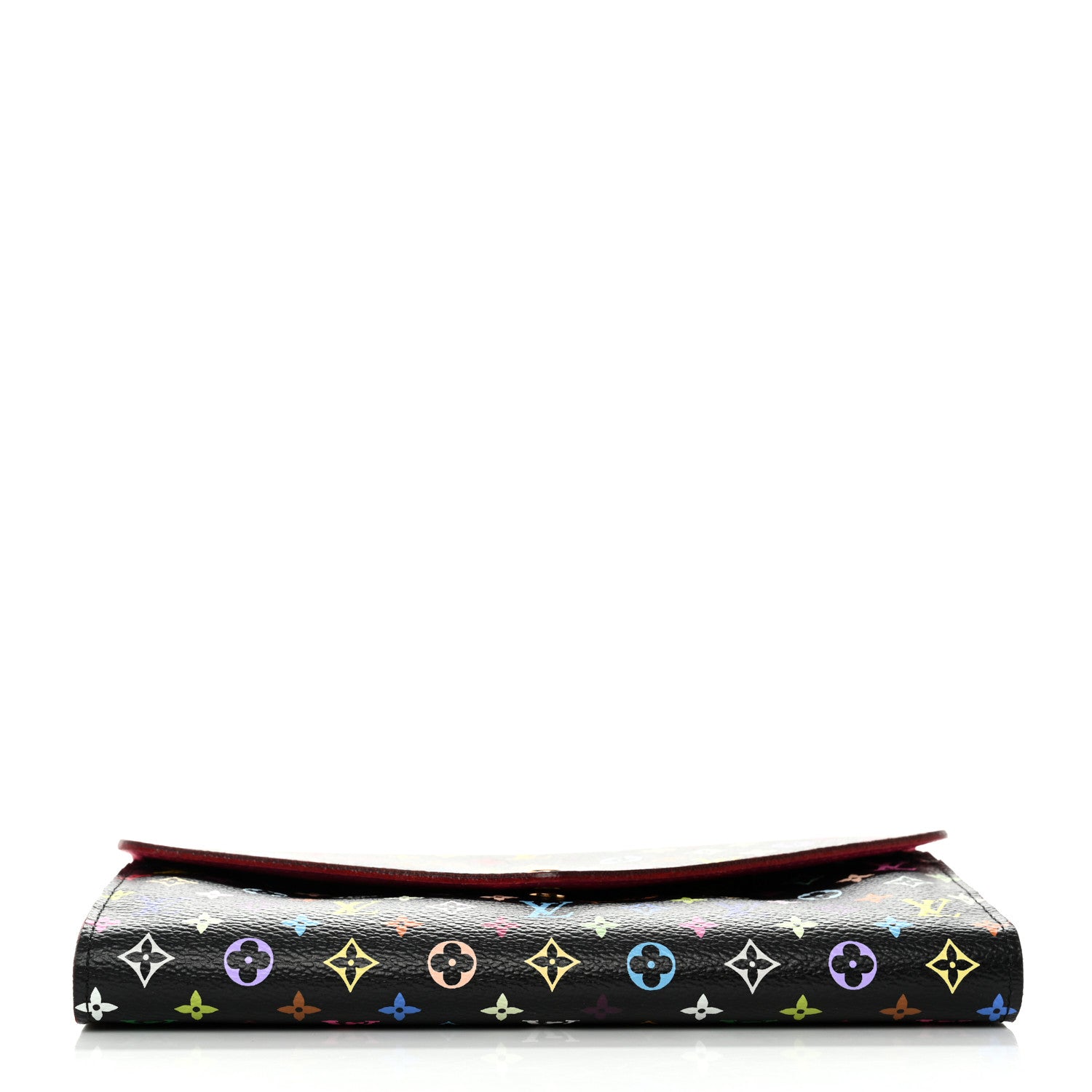 Louis Vuitton Monogram Multicolor Sarah Wallet NM Black Grenade 7 of 11