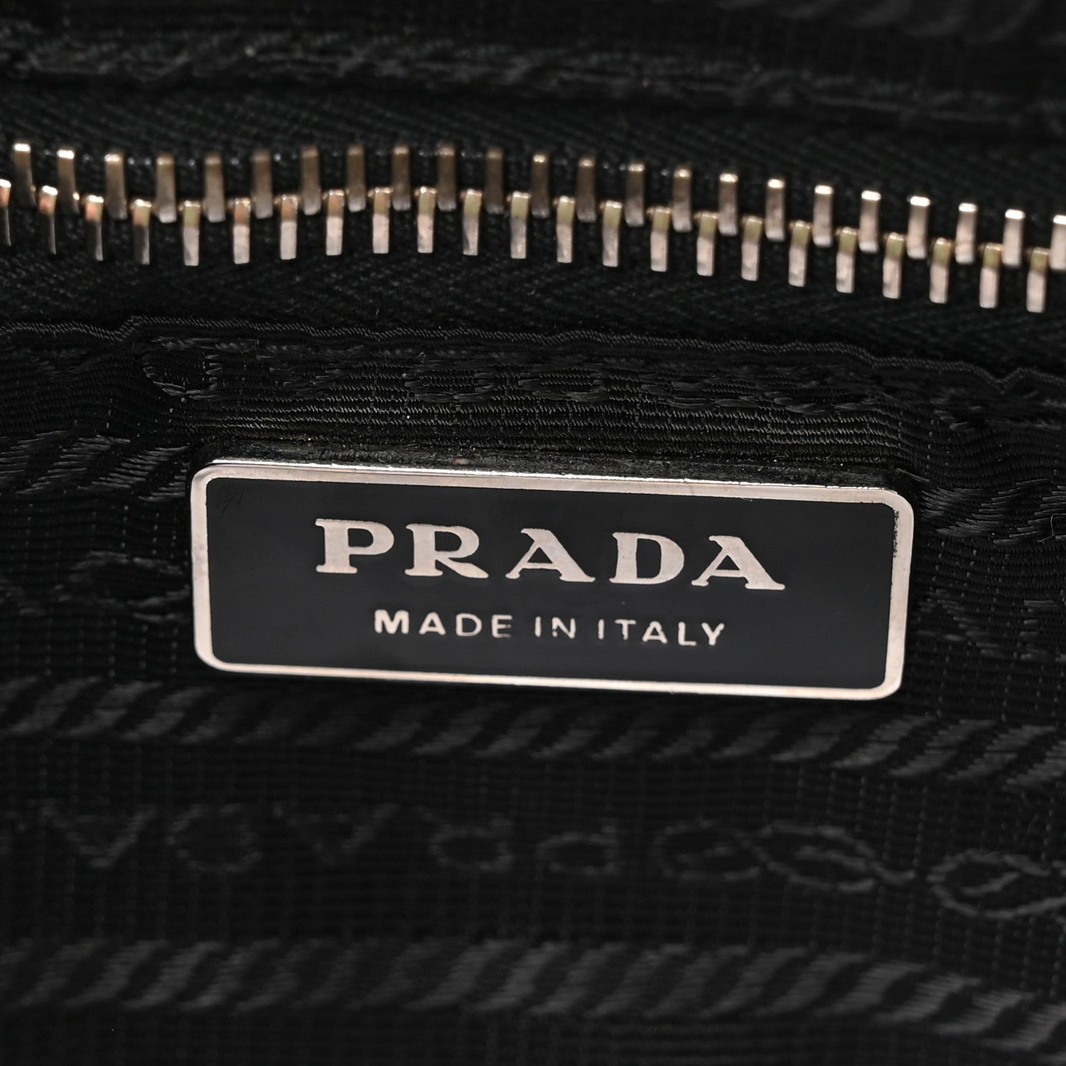 Prada Nylon Vernice Belt Bag Purple Beige Black 6 of 12
