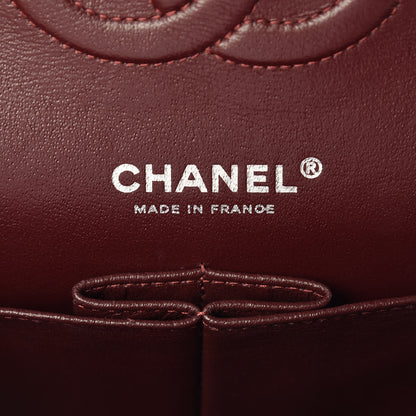 Chanel Lambskin Quilted Medium Double Flap Black 8 of 10