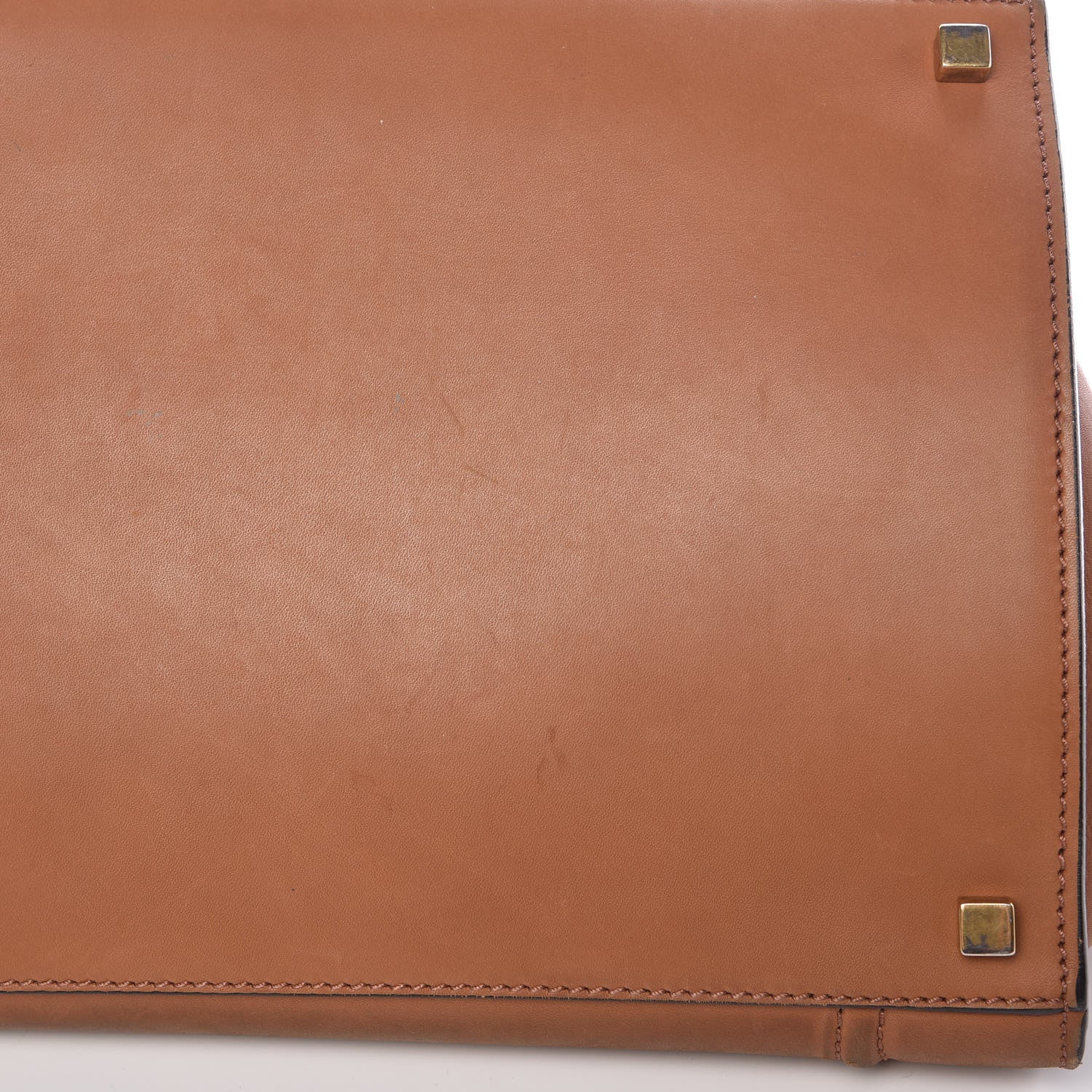 Celine Natural Calfskin Medium Phantom Luggage Tan 17 of 18