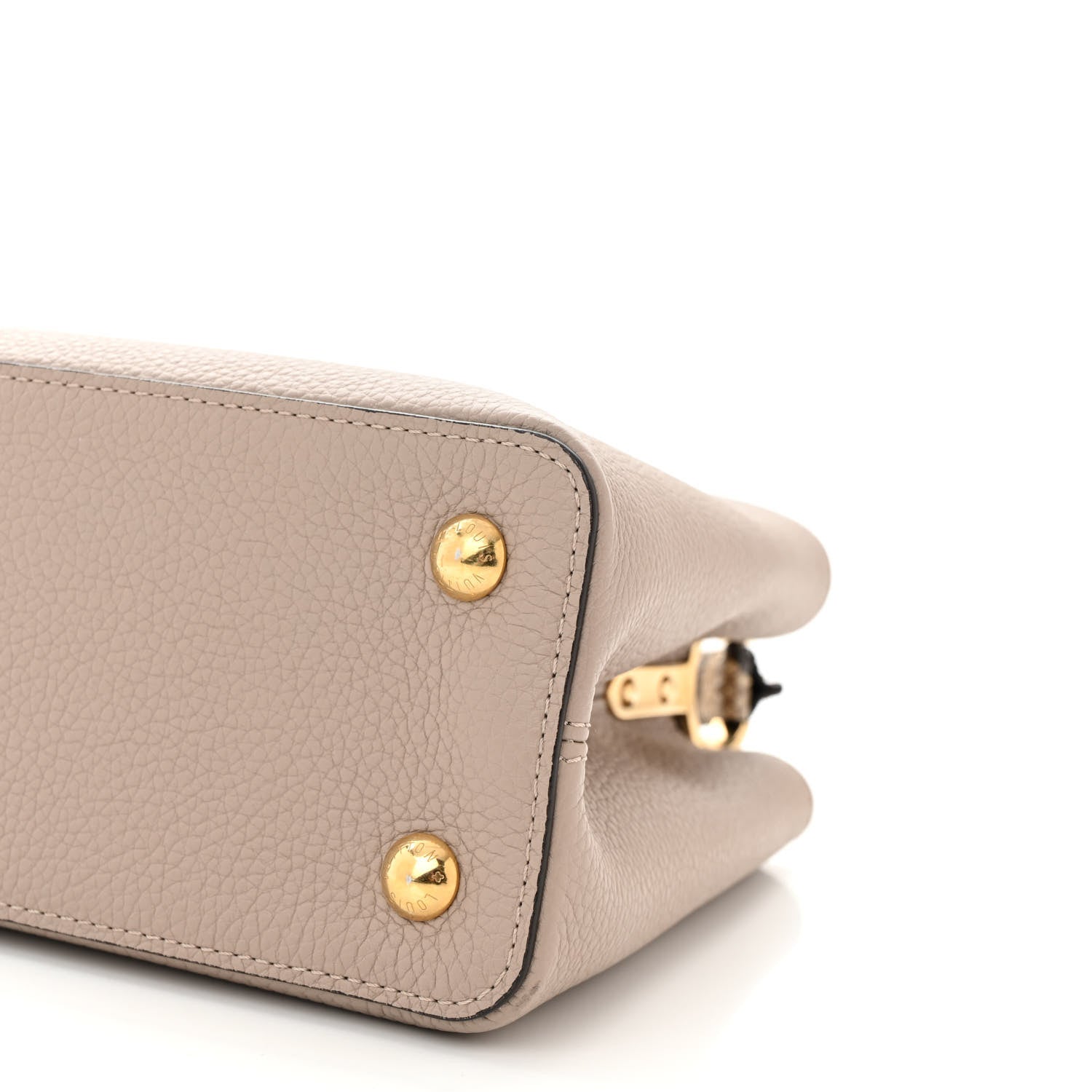 Louis Vuitton Taurillon Python Capucines MM Galet 9 of 9