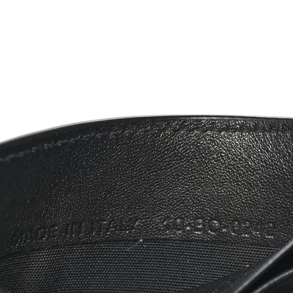 Christian Dior Coated Canvas Calfskin CD Diamond Wallet with Money Clip Black 7 of 8