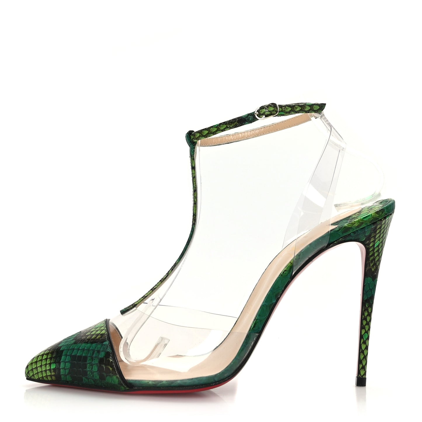 Watersnake PVC Nosy 100 Pumps 39 Green
