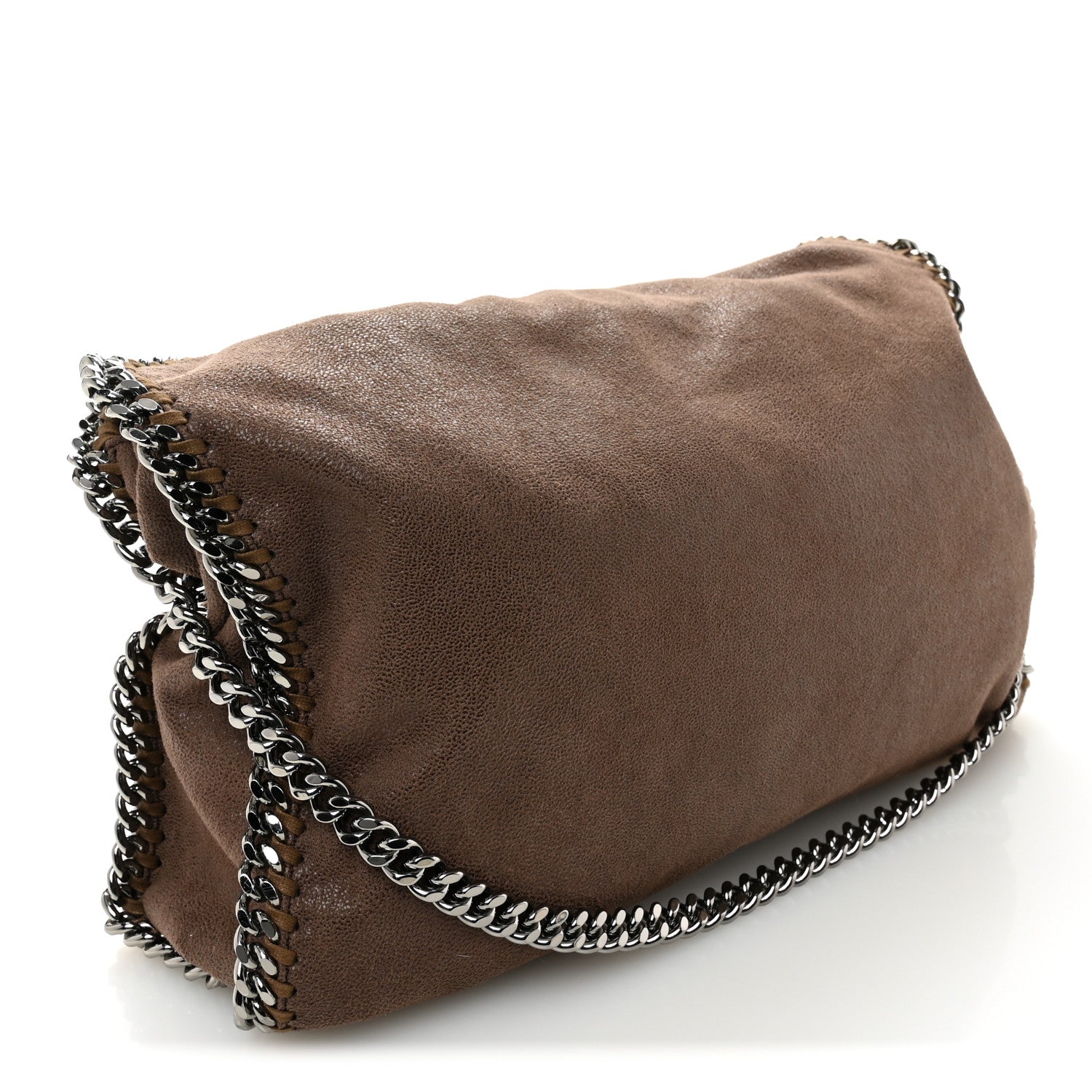 Stella McCartney Shaggy Deer Small Falabella Tote Taupe 3 of 10