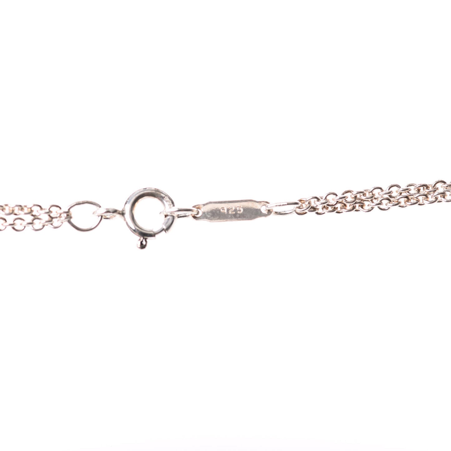 Sterling Silver Figure 8 Pendant Necklace