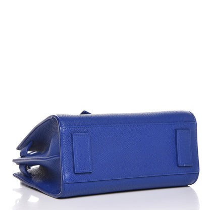 Saint Laurent Grained Calfskin Nano Supple Sac De Jour Flash Blue 4 of 7