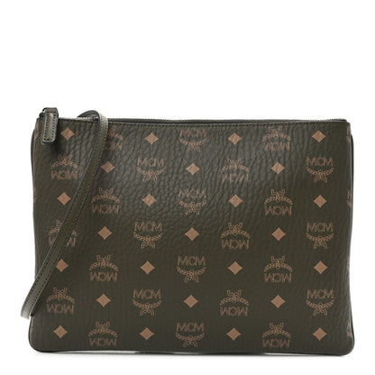 MCM Visetos Medium Crossbody Pouch Sea Turtle 1 of 11