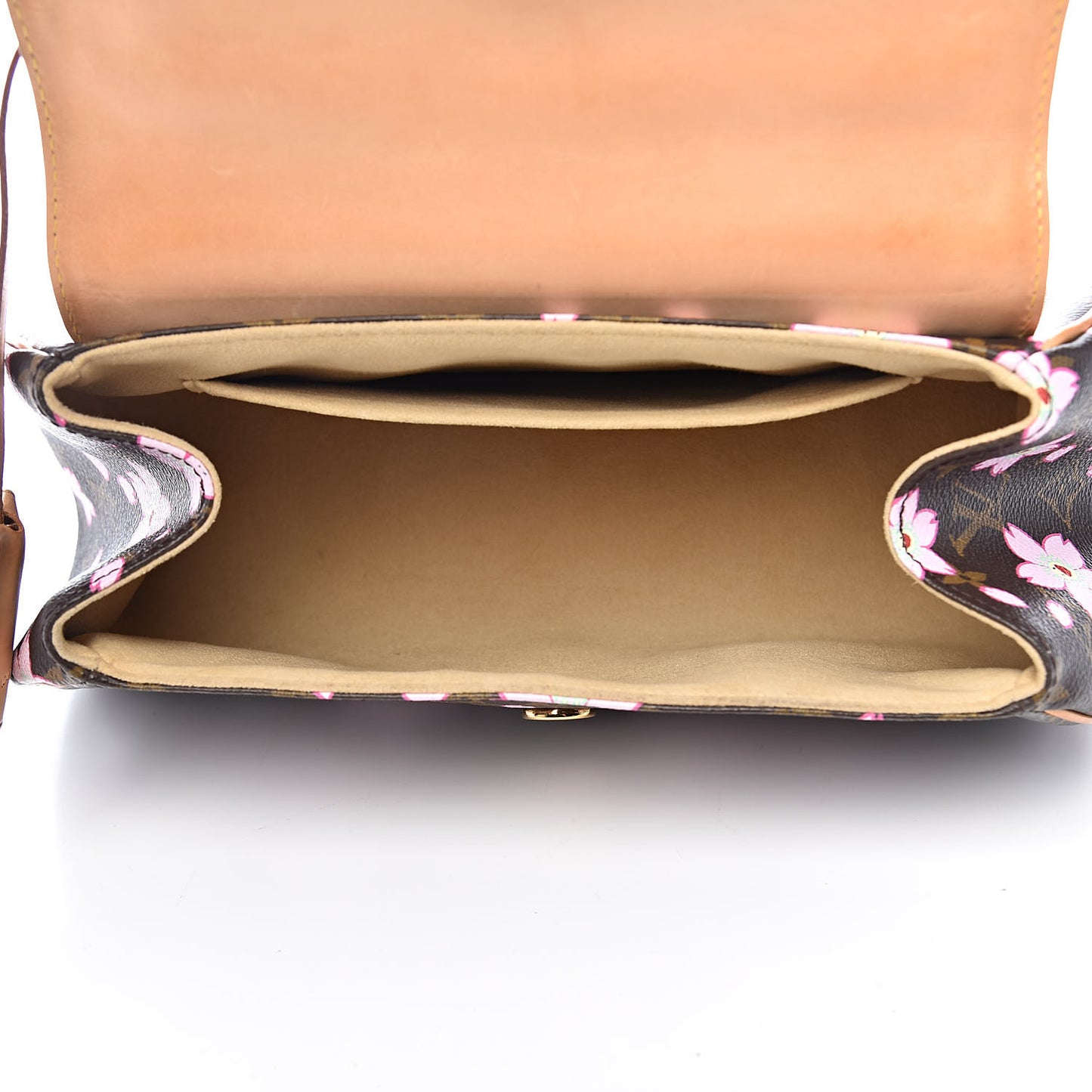 Monogram Cherry Blossom Sac Retro Bag Brown