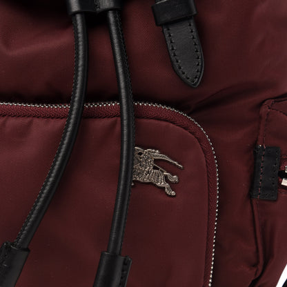 Burberry Nylon Small Rucksack Backpack Burgundy 10 of 10