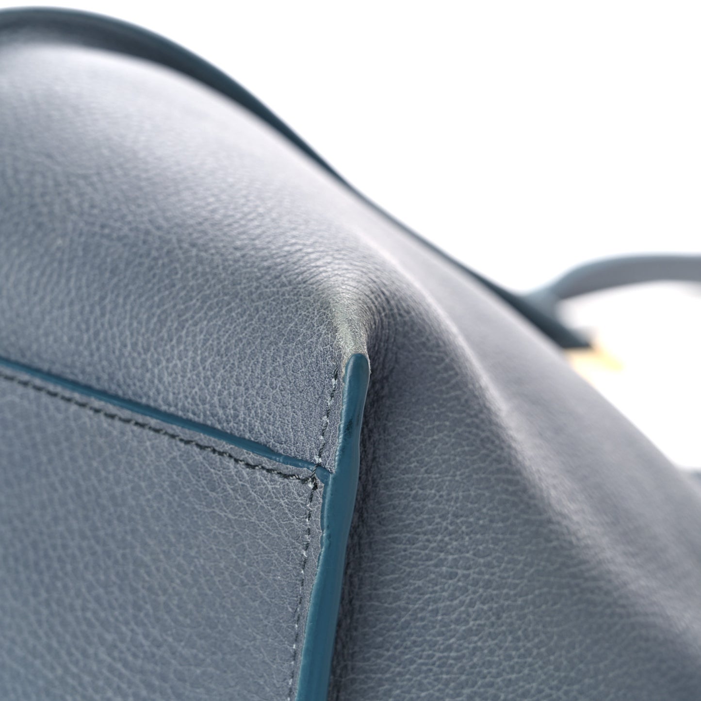 Smooth Calfskin Medium Vick Tote Cloudy Blue