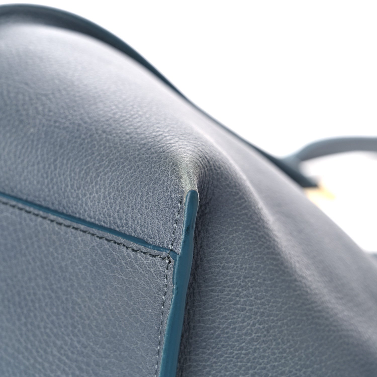 Chloe Smooth Calfskin Medium Vick Tote Cloudy Blue 8 of 12