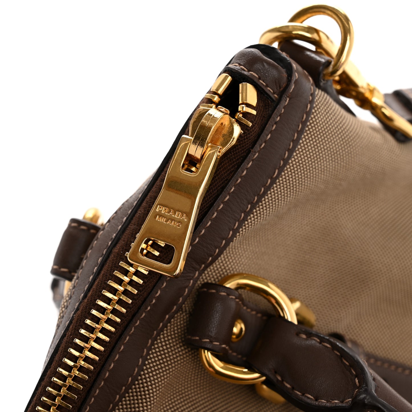 Jacquard Logo Tote Corda Bruciato