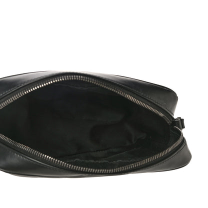 Saint Laurent Calfskin Matelasse Monogram Lou Camera Bag Black 5 of 10