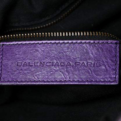 Balenciaga Agneau Classic Hardware Velo Dark Violet 7 of 38