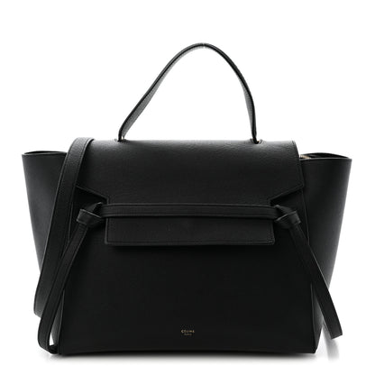 Celine Grained Calfskin Mini Belt Bag Black 1 of 10