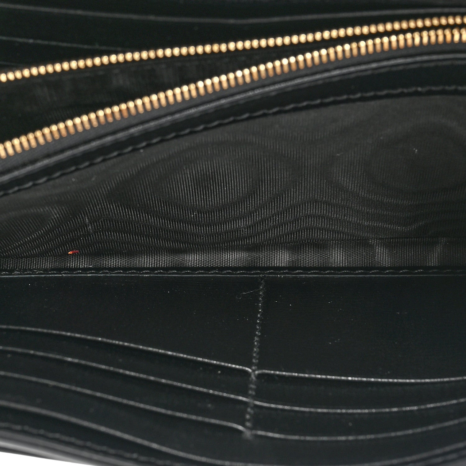 Gucci Azalea Calfskin GG Monogram Bi-Color Debossed Jackie 1961 Chain Wallet Mystic White Black 5 of 11