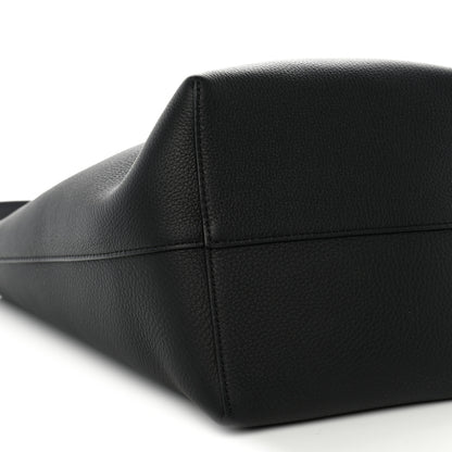 The Row Grained Calfskin Medium N/S Park Tote Black 9 of 10