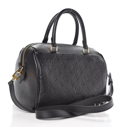 Louis Vuitton Empreinte Speedy Bandouliere 25 NM Black 4 of 10