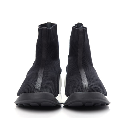 Christian Dior Technical Knit F. Two Point Zero High Top Sneakers 36 Black 2 of 9