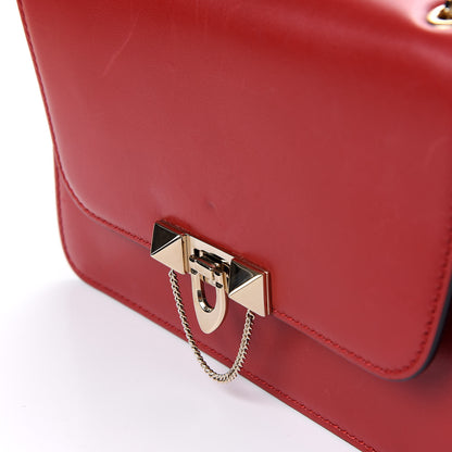 Valentino Garavani Vitello Small Rockstud Demilune Shoulder Bag Rosso Valentino 11 of 11