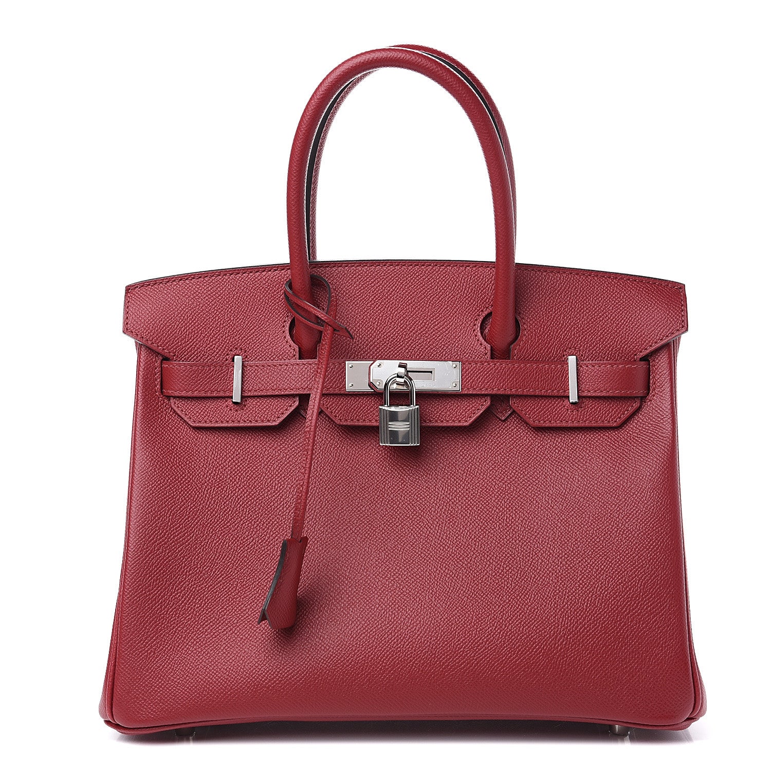 Hermes Epsom Birkin 30 Rouge Grenat 1 of 10
