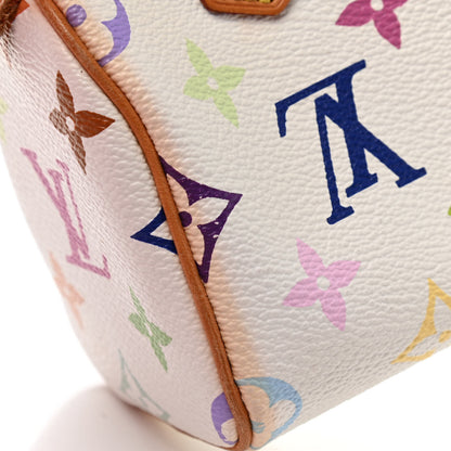 Louis Vuitton Monogram Multicolor Mini Sac HL Speedy White 13 of 14