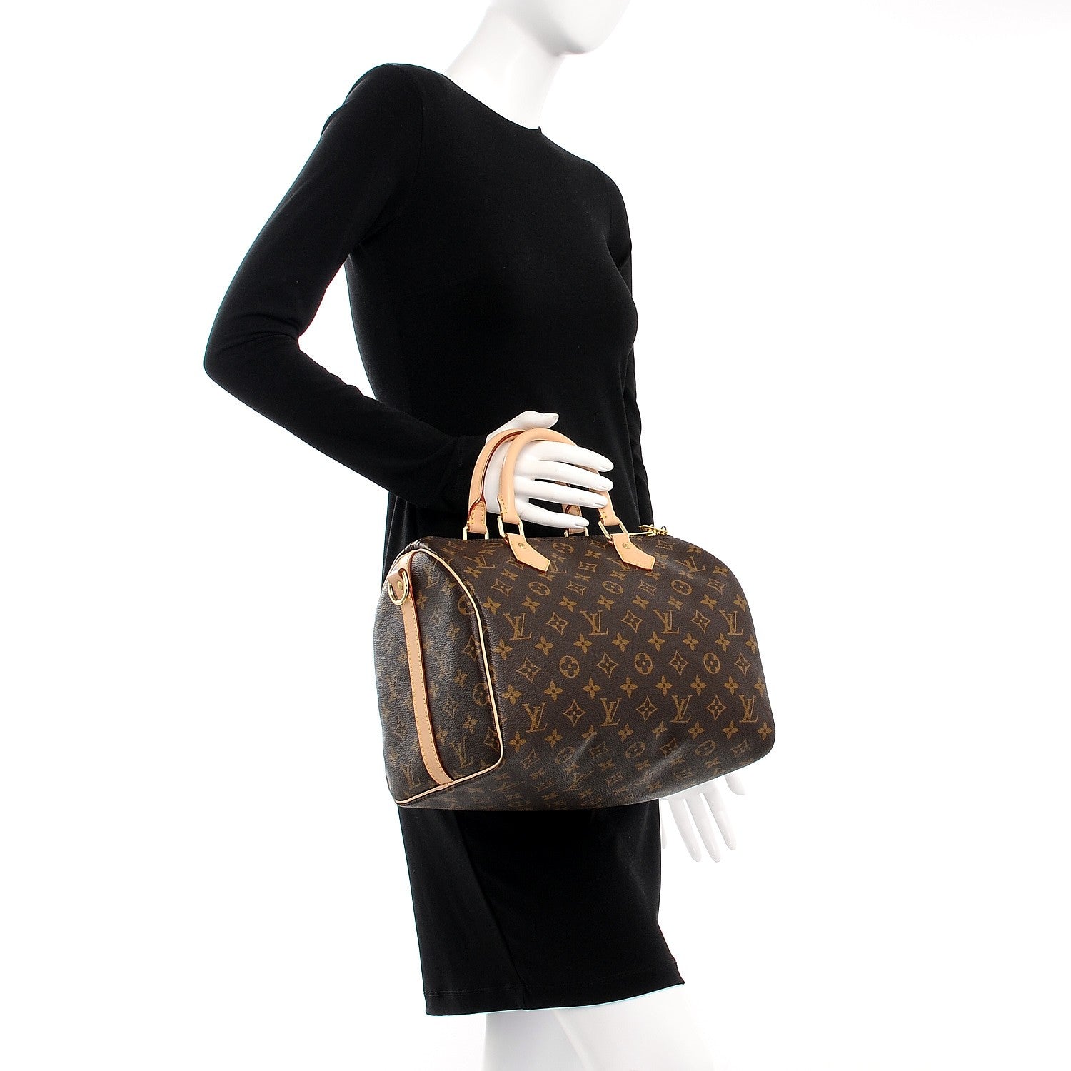 Louis Vuitton Monogram Speedy Bandouliere 30 2 of 9