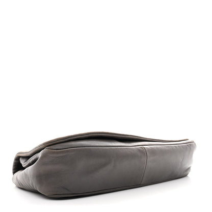 Chanel Lambskin Studded CC East West Flap Grey 4 of 11