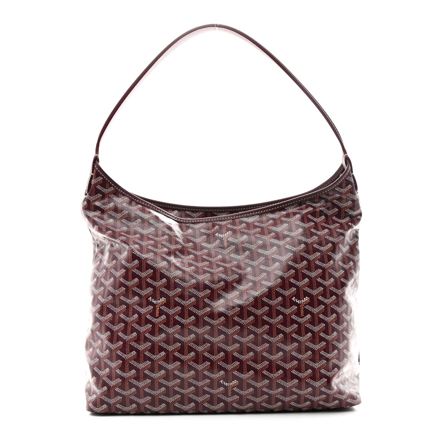 Goyardine Boheme Hobo Burgundy
