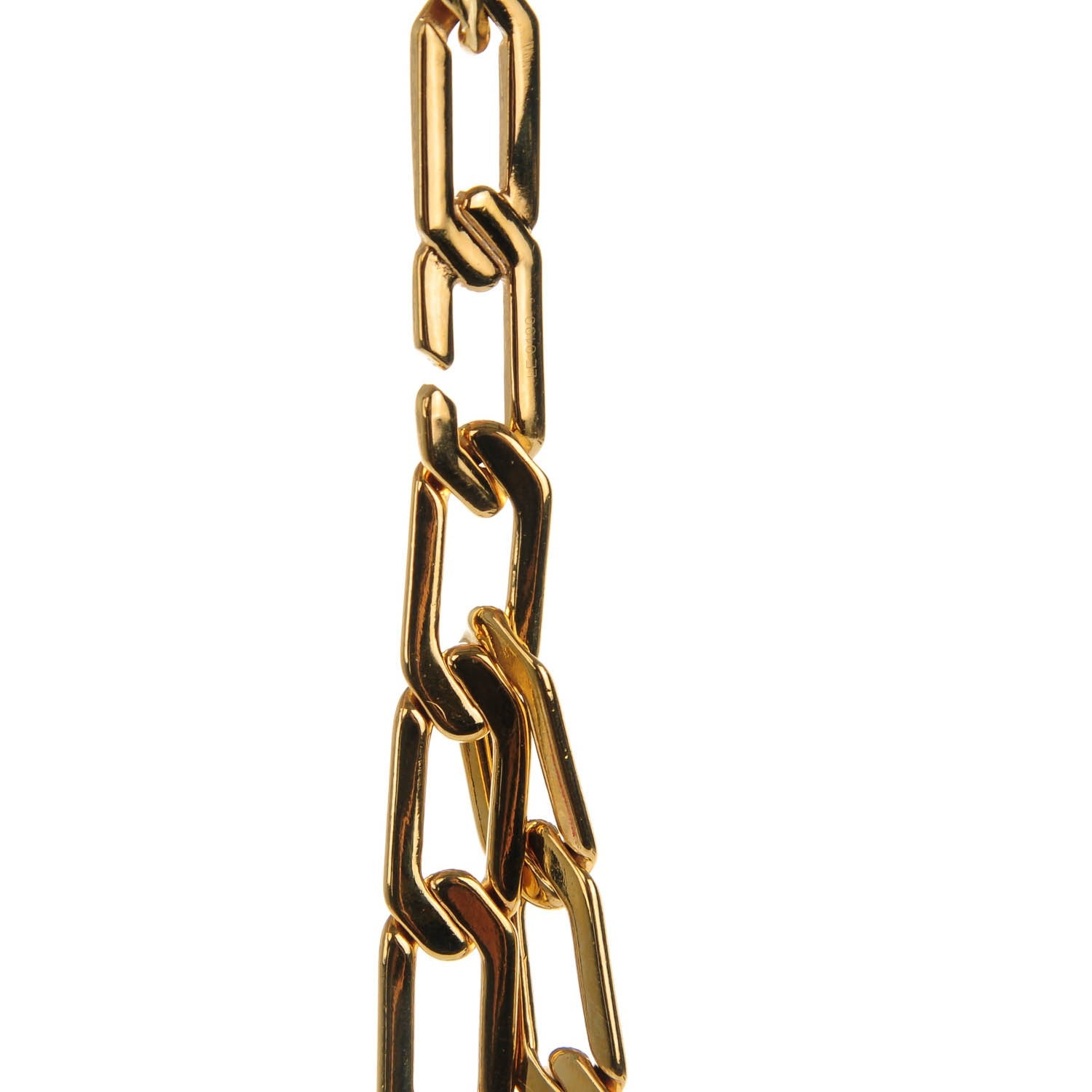 Louis Vuitton Monogram Multicolor Swarovski Crystal Flower Power Sautoir Necklace Gold 3 of 7