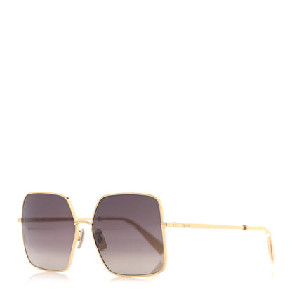 Celine Oversized Square Metal Sunglasses CL40078U Grey 1 of 7