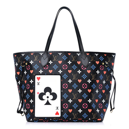 Louis Vuitton Game On Neverfull MM Black 3 of 11
