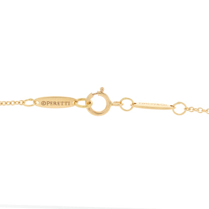 Tiffany 18K Yellow Gold Elsa Peretti Bottle Jug Pendant Necklace 6 of 9